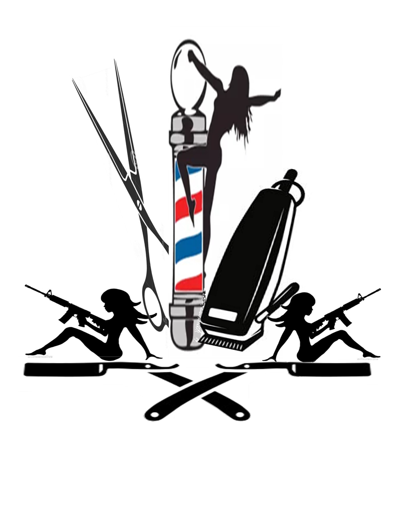JJ Wes Grooming Lounge logo